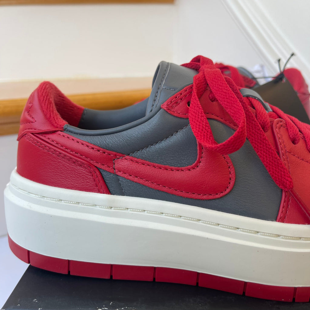 Nike Air Jordan Elevate Platform Women’s Sneakers - Varsity Red / Dark Grey
